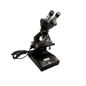 Swift Binocular Biological Medical Microscope-3 Lenses #693169- + Leitz- VTG
